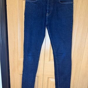 Brandon & Sons Men's Skinny Jeans - Dark Blue